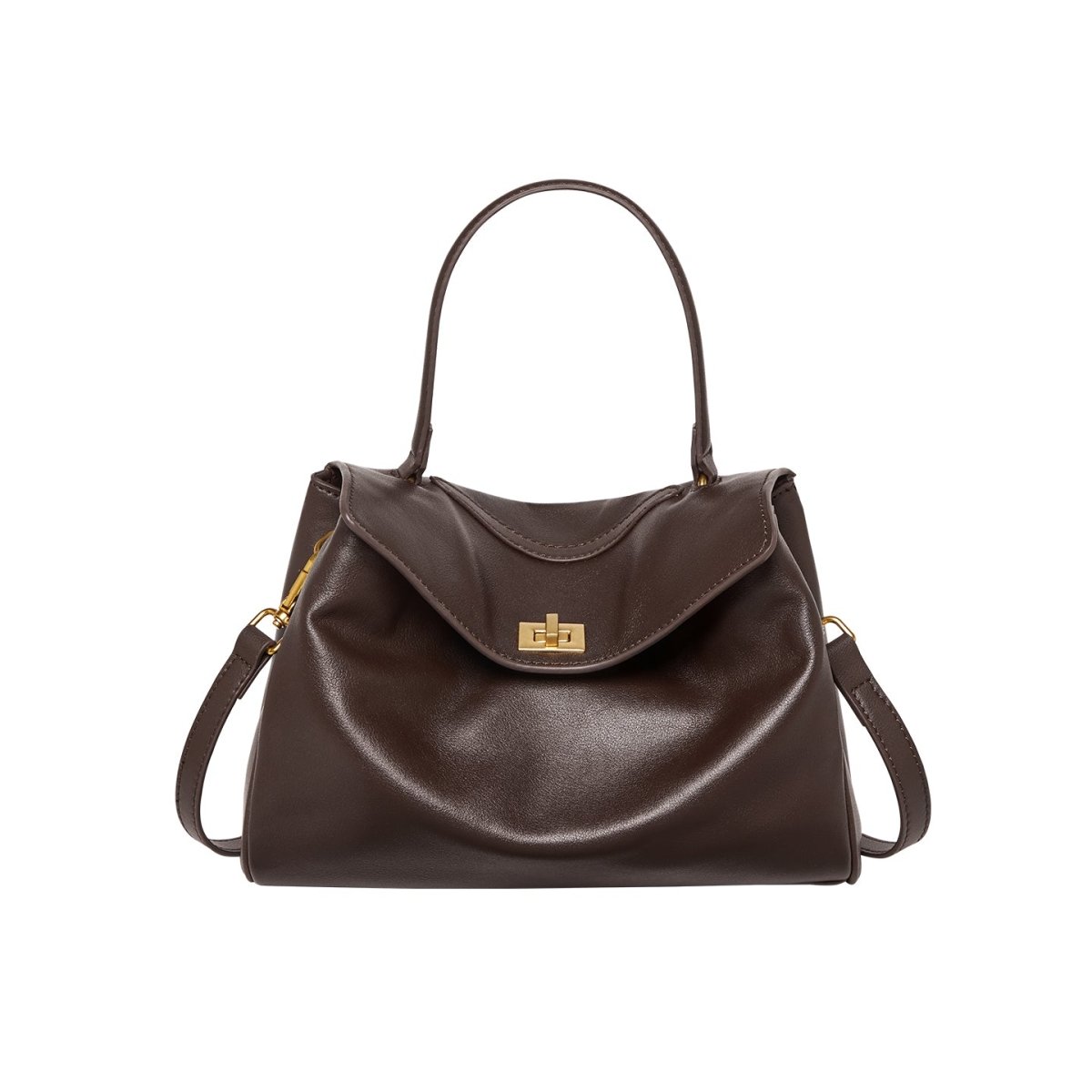 Cloud Leather Satchel Bag