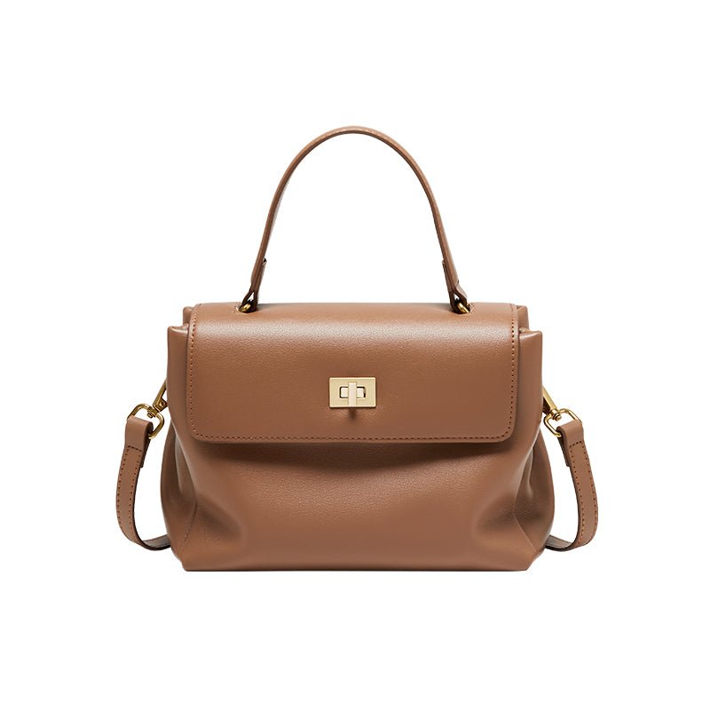 Elegant Leather Satchel Bag